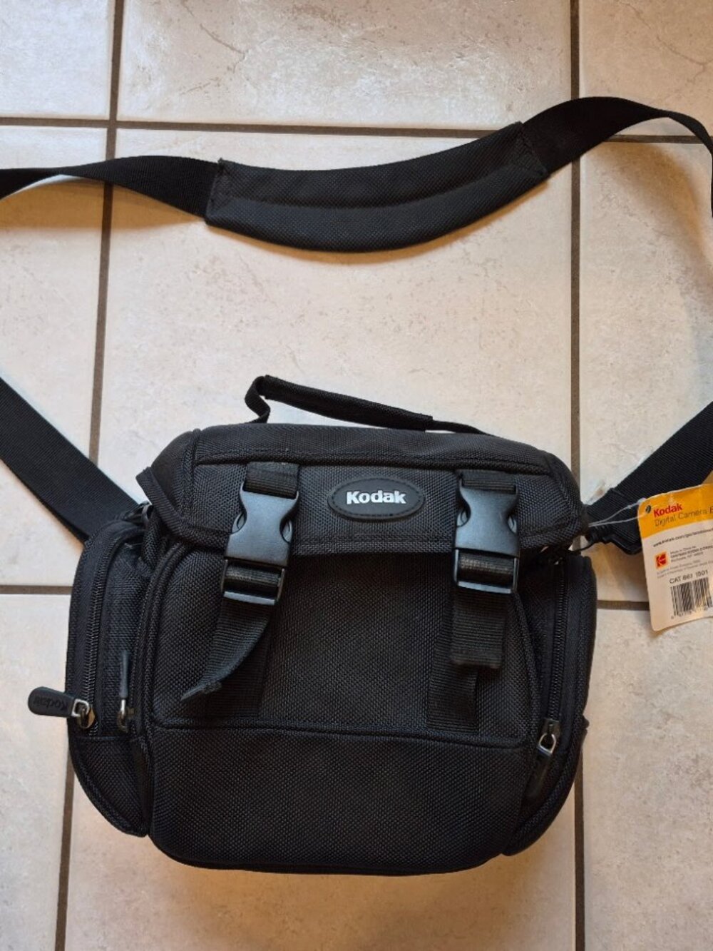 NEW Black Kodak Digital Camera Bag --Medium Size